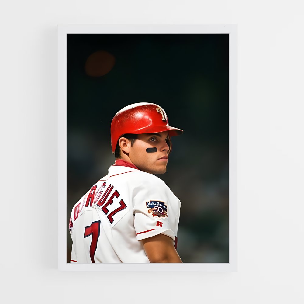 Poster Le Regard du Champion – affiche Baseball (vue 3)